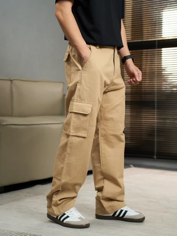 quan-hop-nam-Cargo Kaki Straight (8)